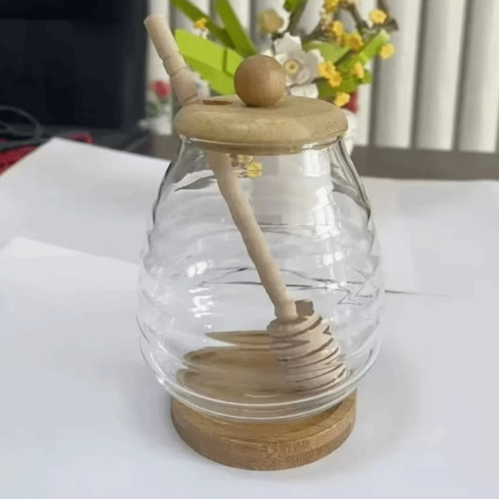 Transparent Glass Honeycomb Ta - огляд і ціна Food Storage Glass Container Set