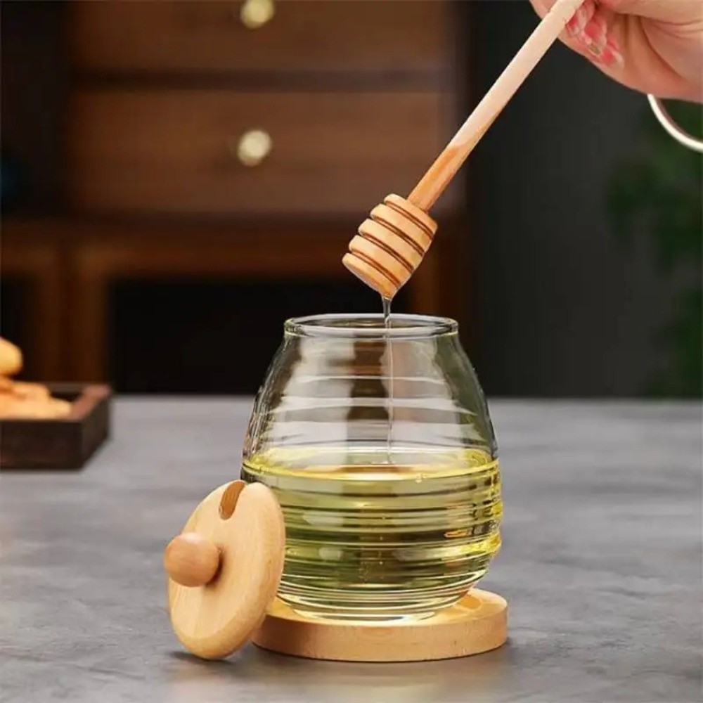 Transparent Glass Honeycomb Ta - огляд і ціна Food Storage Glass Container Set