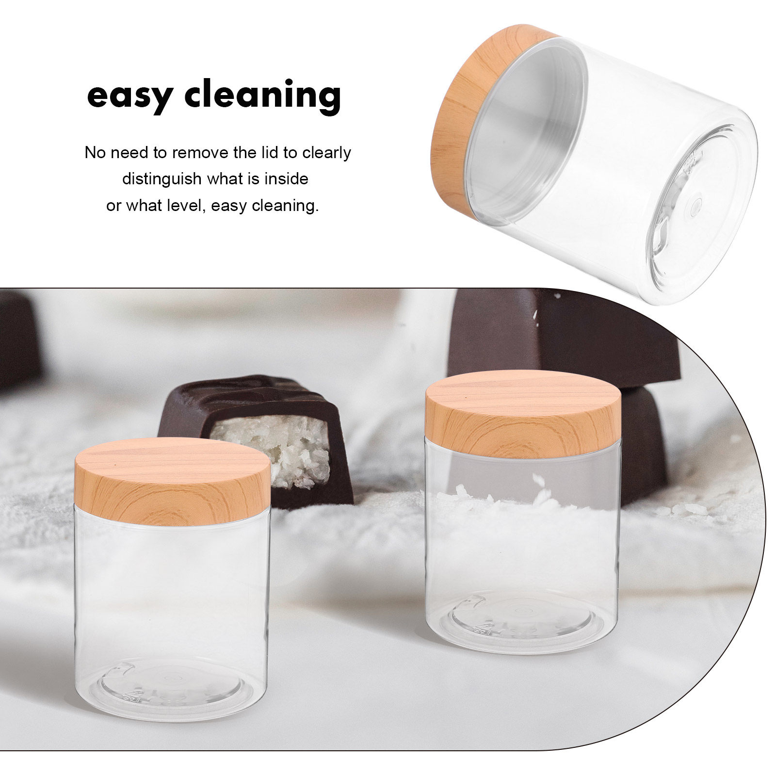 6Pcs Kitchen Storage Container - огляд і ціна Food Storage Plastic Container