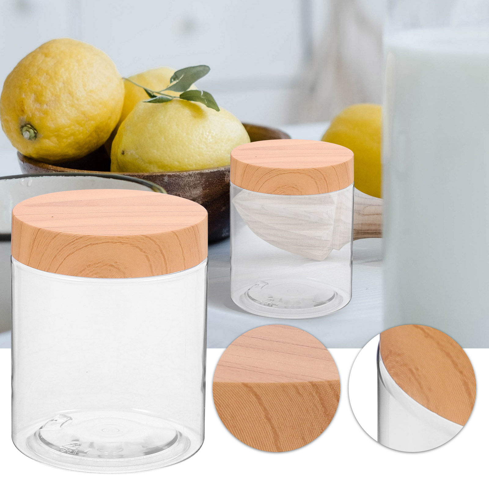 6Pcs Kitchen Storage Container - огляд і ціна Food Storage Plastic Container