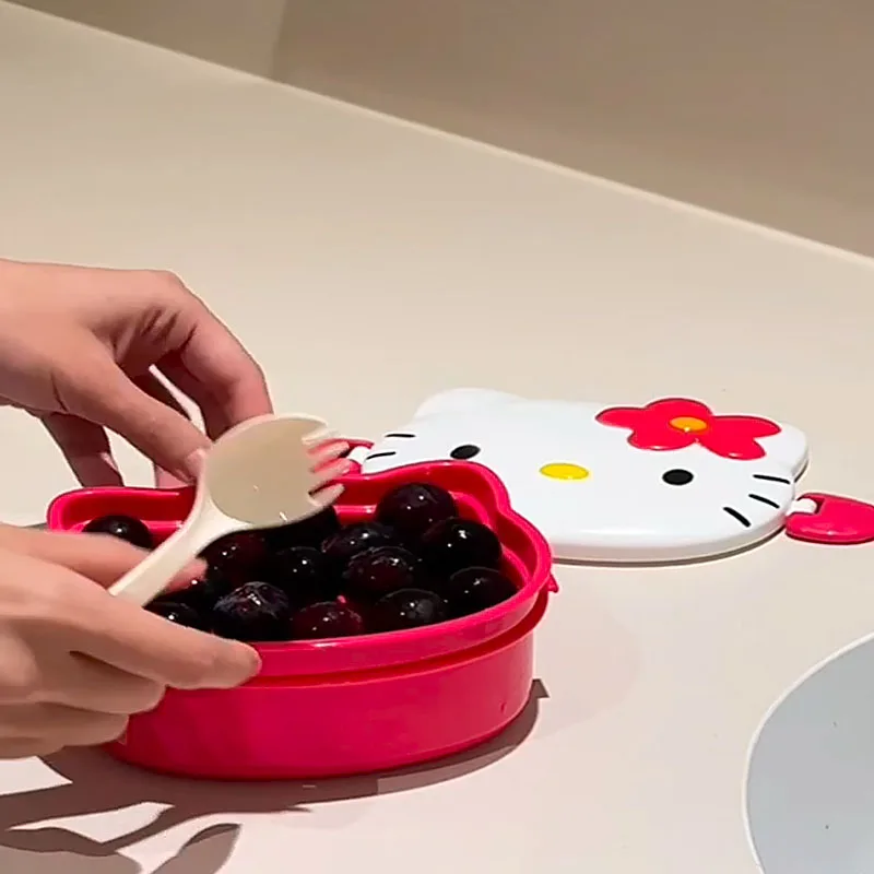 Cute Hello Kitty Shaped Lunch  - огляд і ціна Food Storage System