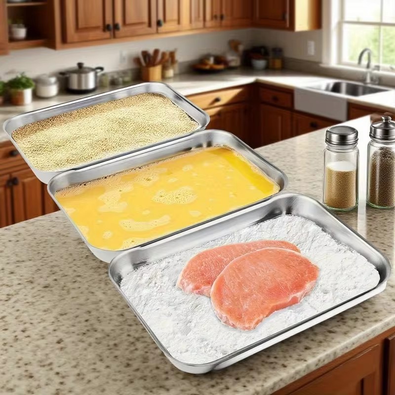3-Piece Stainless Steel Food S - огляд і ціна Food Storage Home