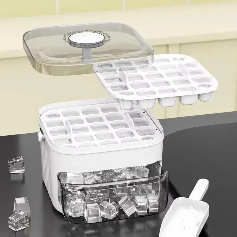 Cube Ice Maker with Easy Press - огляд і ціна Food Storage System