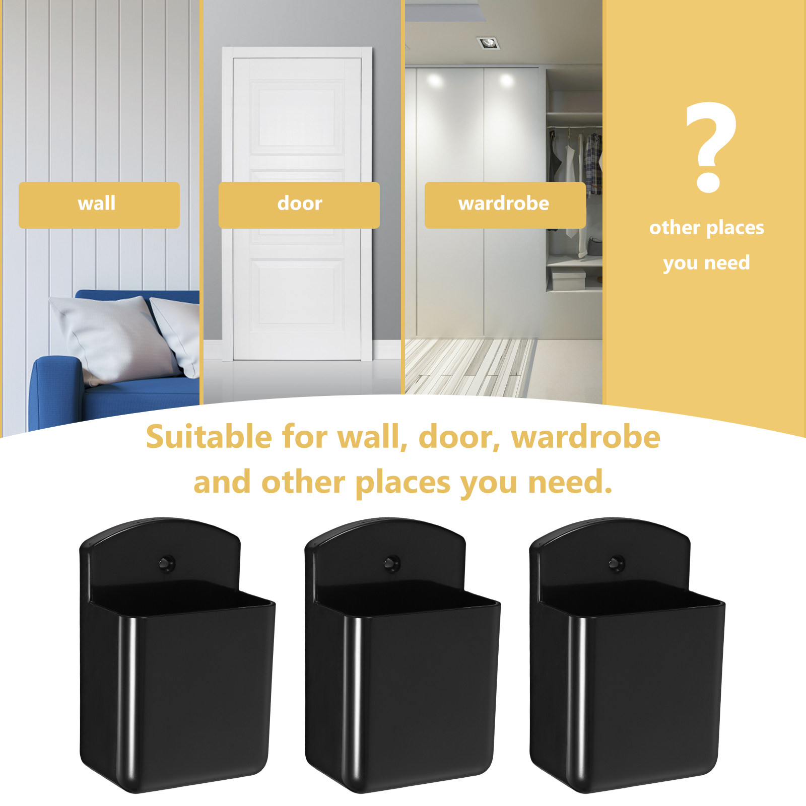 3 Sets Wall Remote Controller  - огляд і ціна Food Storage Home