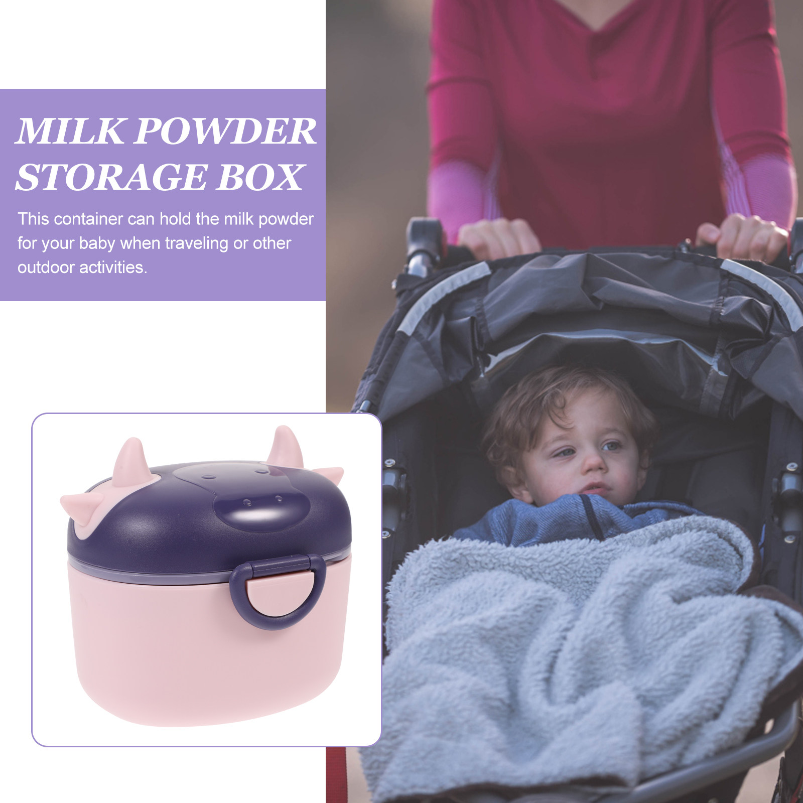 Milk Powder Storage Container  - огляд і ціна Food Storage Baby